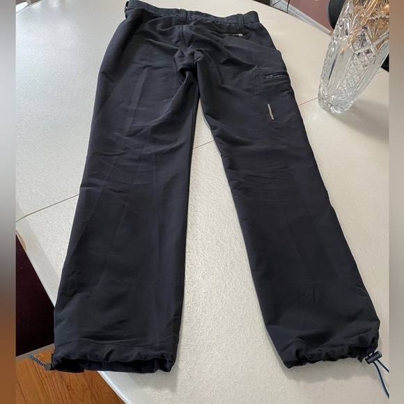 Athletic Works cargo Baggy Cargo Style High Rise Pants Black Sz M - Picture 5 of 16
